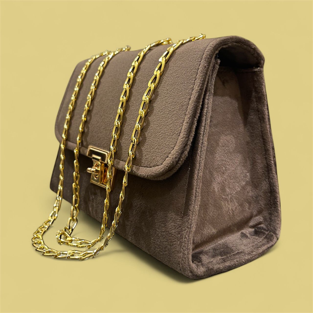 Luxe Velvet Chocolate Brown