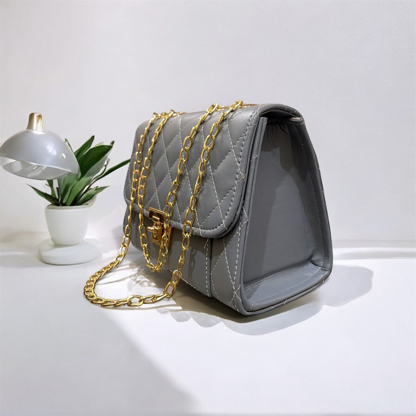 Luxe Grey Bag