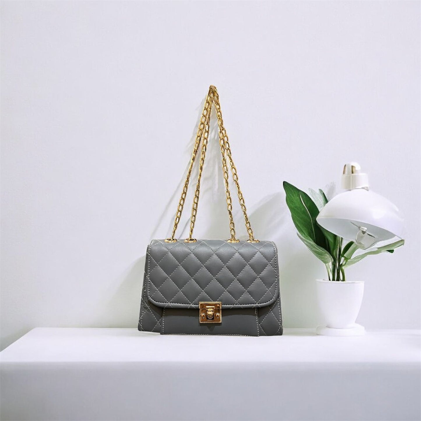 Luxe Grey Bag