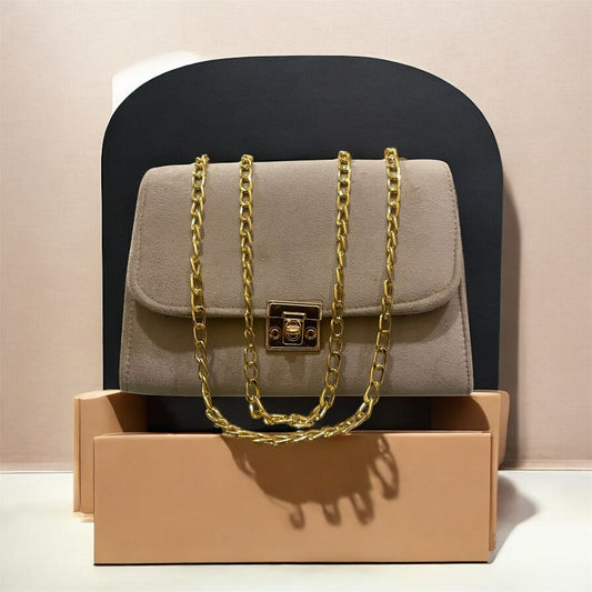 Luxe Velvet Beige
