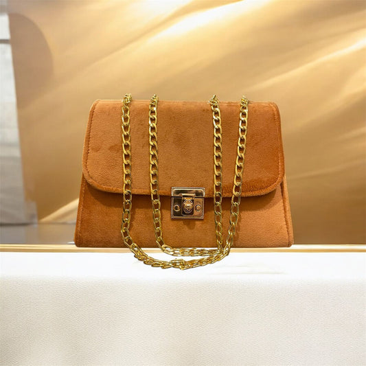 Luxe Velvet Brown