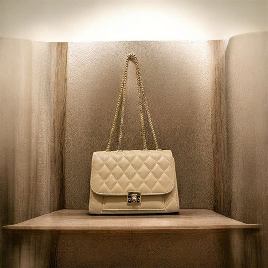 Luxe Beige Bag