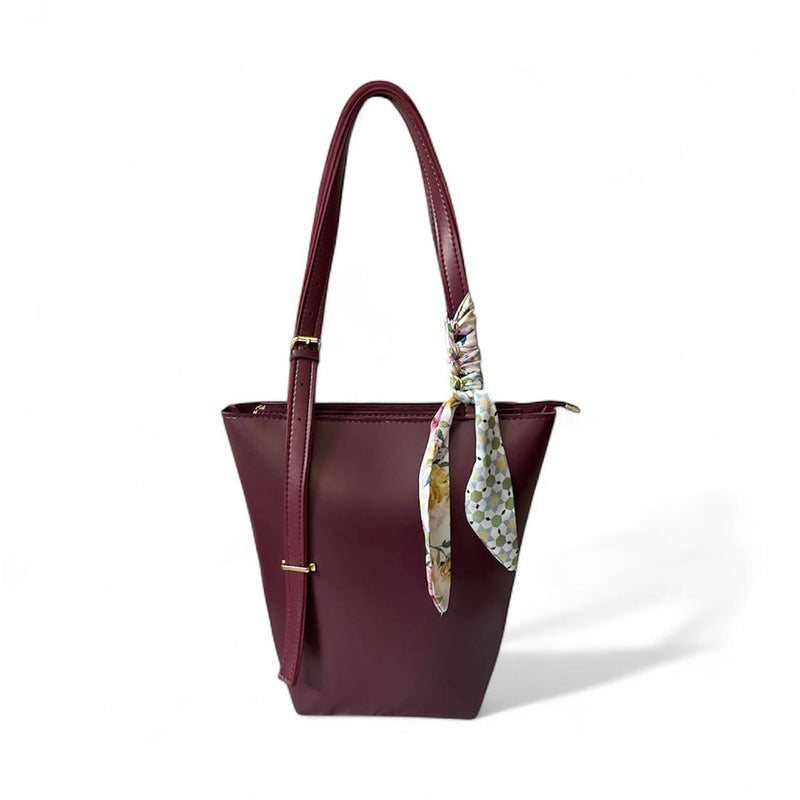 Blooming Bucket Maroon