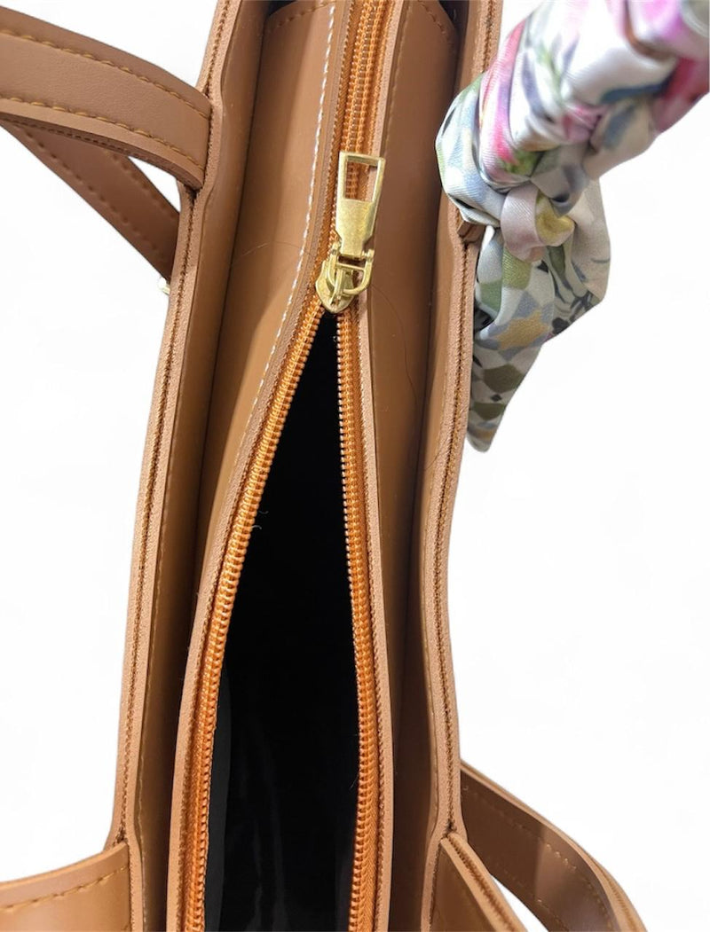 Blooming Bucket Brown