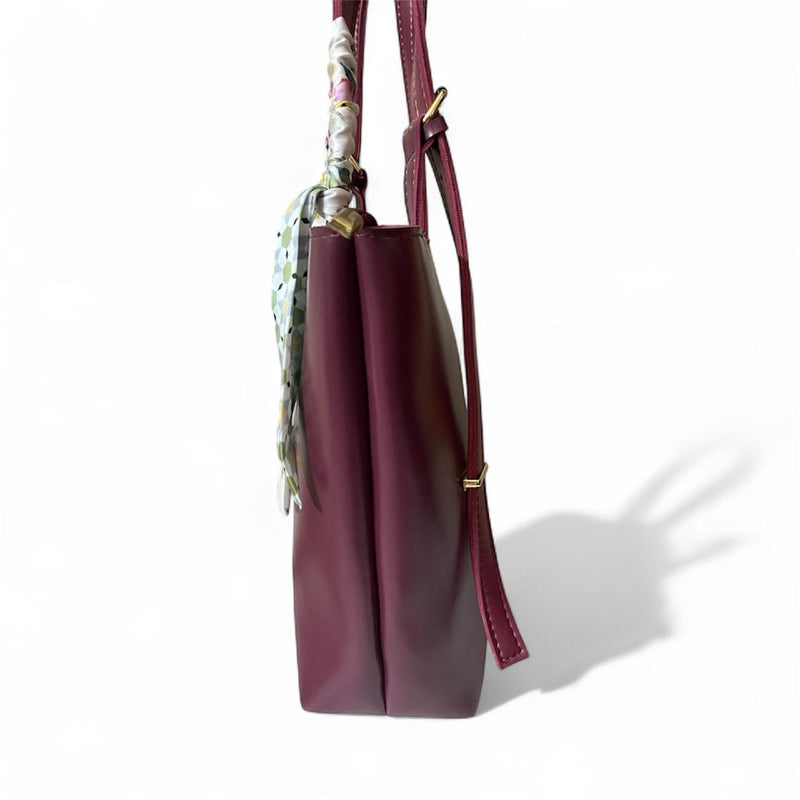 Blooming Bucket Maroon