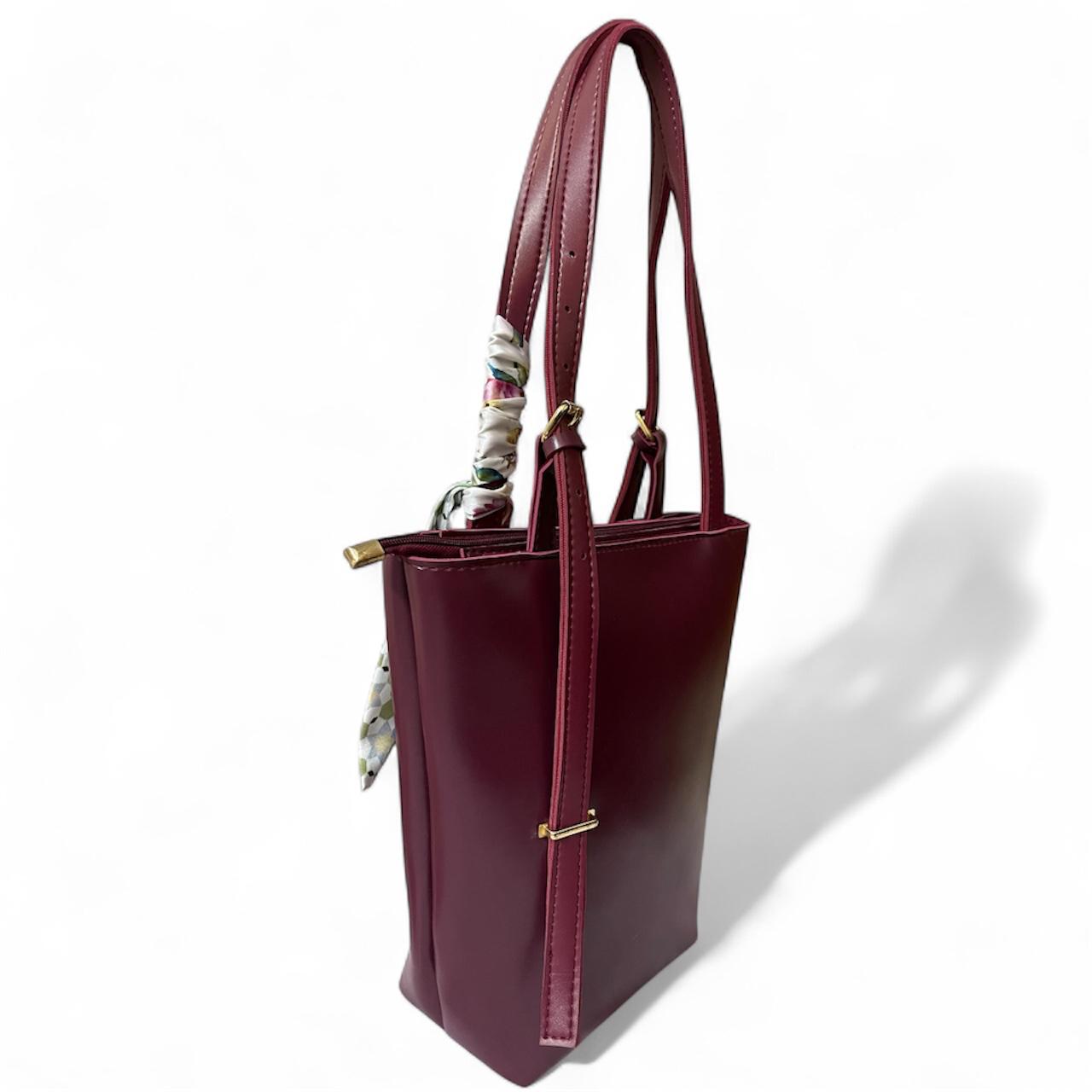 Blooming Bucket Maroon